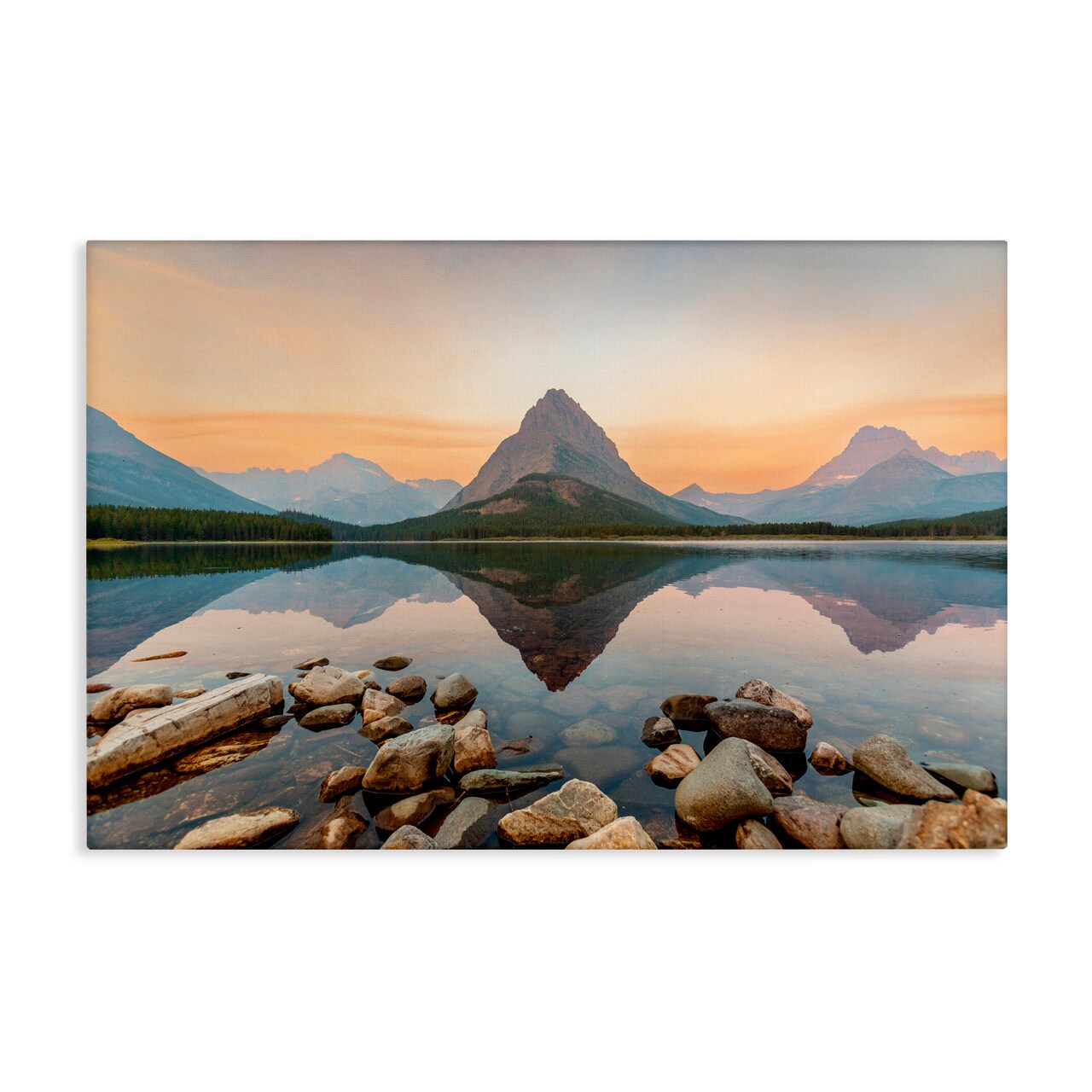Stupell Industries National Park Central Mountain Canvas, design by Jeff Poe Photography